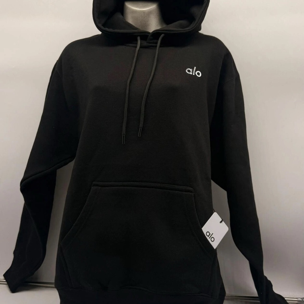 ALO Yoga Men's Charcoal Hoodie